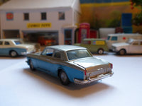 273 Rolls Royce Silver Shadow with original box *silver / blue metallic* (2)