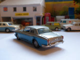 273 Rolls Royce Silver Shadow with original box *silver / blue metallic* (2)