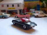 307 Jaguar E Type in dark grey with original top