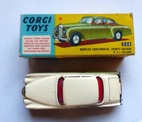 224 Bentley Continental in green and cream *with original box*