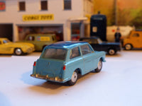 Six Corgi Toys vehicles, comprising a No. 216 Austin A40 saloon, a No Six Corgi Toys vehicles, comprising a No. 216 Austin A40 saloon, a No