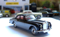 224 Bentley Continental Sports Saloon in black and silver with original box