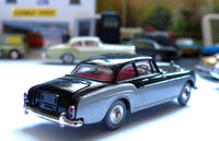 224 Bentley Continental Sports Saloon in black and silver with original box