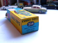224 Bentley Continental Sports Saloon in black and silver with original box