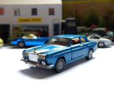 280 Rolls Royce Silver Shadow in blue with quarter light