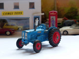 60 Fordson Super Major Tractor with red wheels