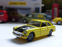 345 MGC GT in yellow and black